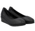 Balerini casual, femei, RIEKER ANTISTRESS, L5360-00 negru, piele naturala